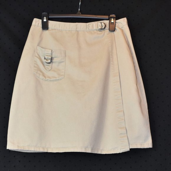 Dickies Junior Wrap School Uniform Skirt - Picture 1 of 8